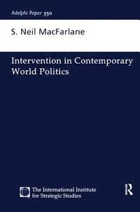 bokomslag Intervention in Contemporary World Politics