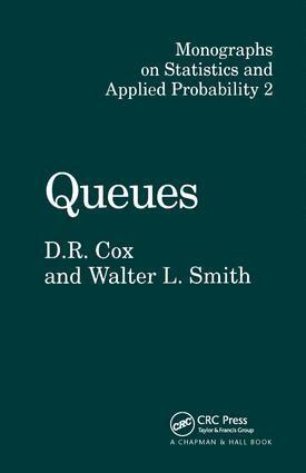 D.R. Cox - Queues, Inbunden