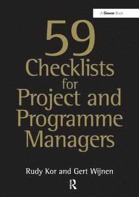 bokomslag 59 Checklists for Project and Programme Managers
