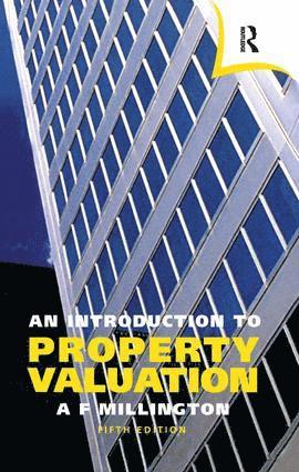 Alan Millington - Introduction to Property Valuation, Inbunden