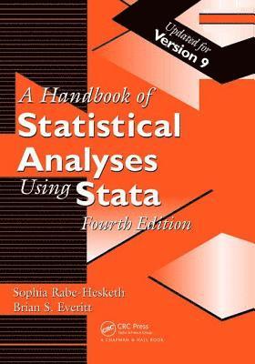 Handbook of Statistical Analyses Using Stata 1