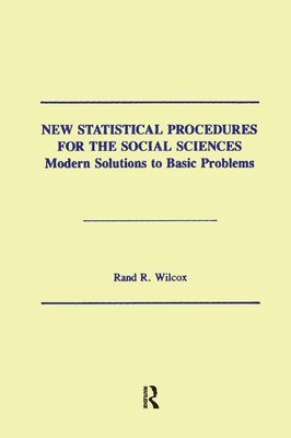 New Statistical Procedures for the Social Sciences 1