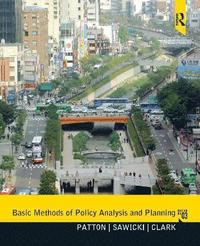 bokomslag Basic Methods of Policy Analysis and Planning