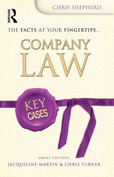 Christopher Shepherd - Key Cases: Company Law, Inbunden