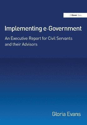 bokomslag Implementing e-Government