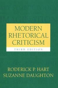 bokomslag Modern Rhetorical Criticism