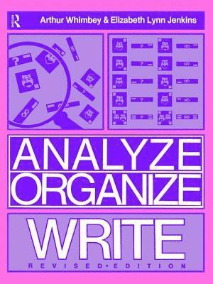 bokomslag Analyze, Organize, Write