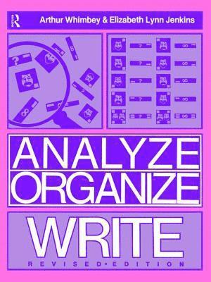 Analyze, Organize, Write 1