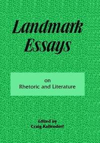bokomslag Landmark Essays on Rhetoric and Literature