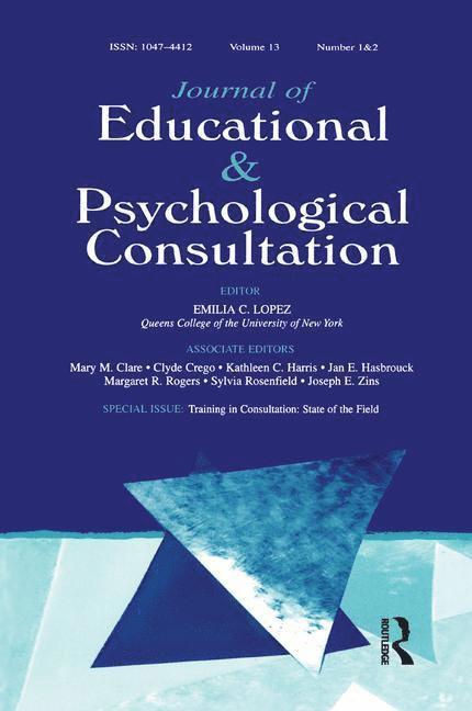 Training in Consultation