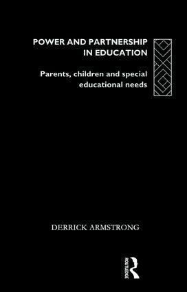 Derrick Armstrong - Power and Partnership in Education, Inbunden
