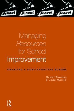 Jane Martin, Jane Martin Nfa, Hywel Thomas - Managing Resources for School Improvement, Inbunden