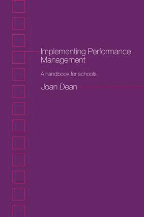Joan Dean - Implementing Performance Management, Inbunden