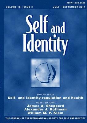 bokomslag Self- and Identity-Regulation and Health