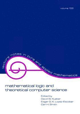 bokomslag Mathematical Logic and Theoretical Computer Science