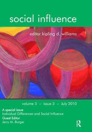 Individual Differences and Social Influence 1