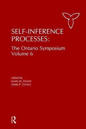 James M. Olson - Self-Inference Processes, Inbunden