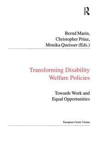 bokomslag Transforming Disability Welfare Policies