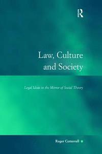 bokomslag Law, Culture and Society