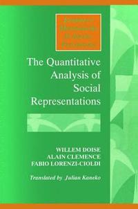 bokomslag The Quantitative Analysis of Social Representations