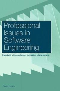 bokomslag Professional Issues in Software Engineering