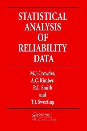Martin J. Crowder - Statistical Analysis of Reliability Data, Inbunden
