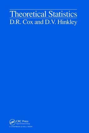D.R. Cox - Theoretical Statistics, Inbunden