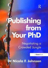 bokomslag Publishing from Your PhD