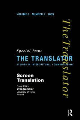 Yves Gambier - Screen Translation, Inbunden