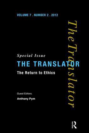 Anthony Pym - Return to Ethics, Inbunden