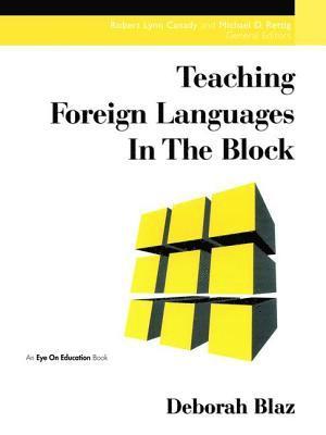 bokomslag Teaching Foreign Languages in the Block