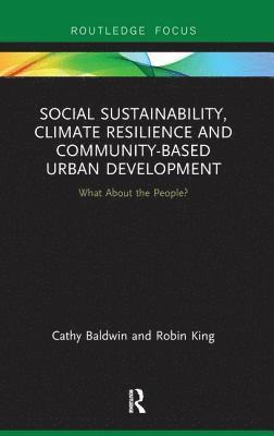 bokomslag Social Sustainability, Climate Resilience and Community-Based Urban Development