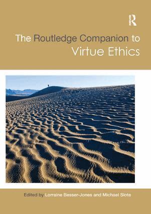 Lorraine Besser, Michael Slote - Routledge Companion to Virtue Ethics, Häftad