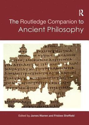 Routledge Companion to Ancient Philosophy 1