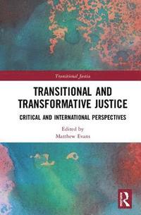 bokomslag Transitional and Transformative Justice