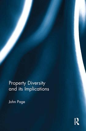 John Page - Property Diversity and its Implications, Häftad