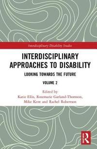 bokomslag Interdisciplinary Approaches to Disability