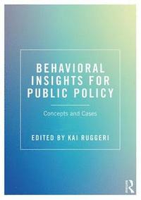 bokomslag Behavioral Insights for Public Policy