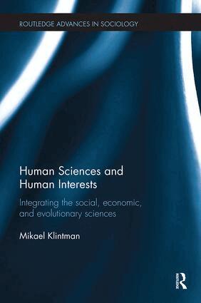 Mikael Klintman - Human Sciences and Human Interests, Häftad