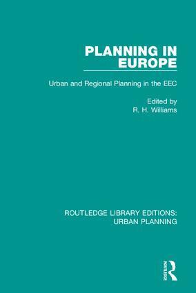 Richard Williams - Planning in Europe, Inbunden