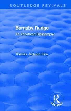 bokomslag Routledge Revivals: Barnaby Rudge (1987 )