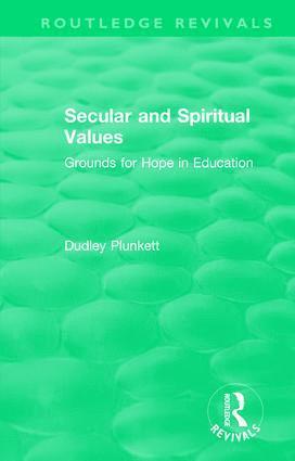 bokomslag Secular and Spiritual Values