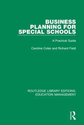 Caroline Coles, Richard Field - Business Planning for Special Schools, Inbunden