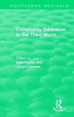 Cyril Poster, Jürgen Zimmer, Jurgen Zimmer - Community Education in the Third World, Häftad