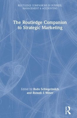 bokomslag Routledge Companion to Strategic Marketing