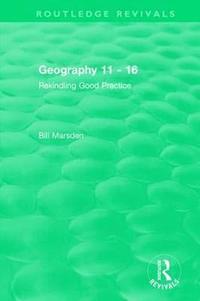 bokomslag Geography 11 - 16 (1995)