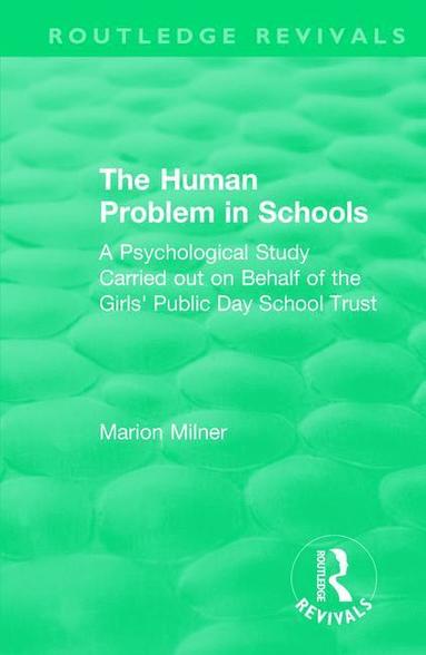bokomslag Human Problem in Schools (1938)
