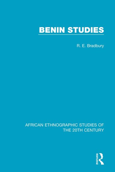 bokomslag Benin Studies