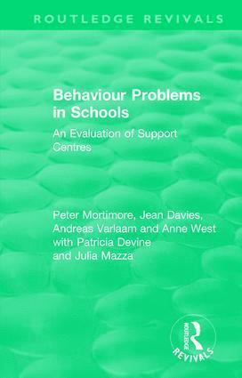 Behaviour Problems in Schools 1