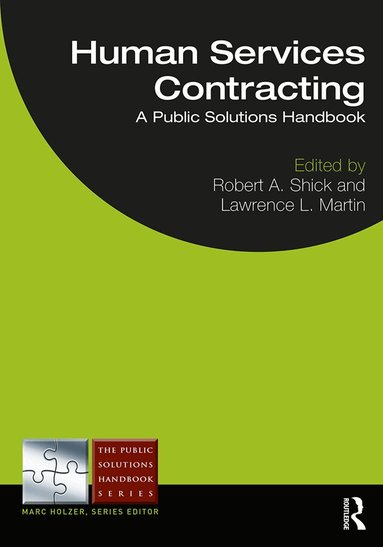 Robert A. Shick, Lawrence Martin - Human Services Contracting, Häftad